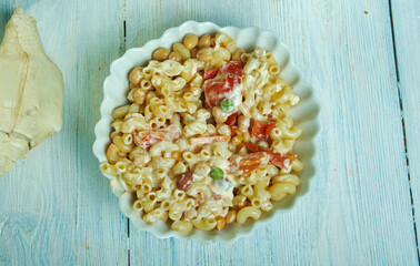 Tex-Mex Macaroni and Black Bean Salad