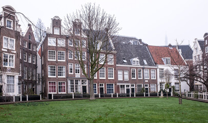 The interior of one of the courtyards