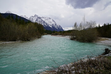 Isar im Karwendelgebirge 