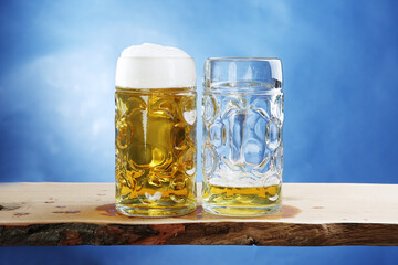 Masskrug mit Bier
