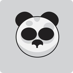 Vector illustration of panda icons perfect for kids t-shirts and crafts.