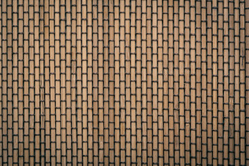 Wicker matt background image. Close-up wicker texture.