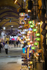 Obraz premium Colorful Turkish Laterns in Istanbul, Turkey