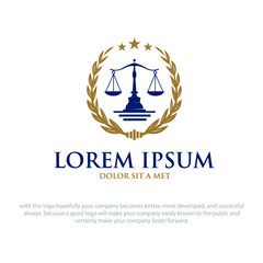 A motto that represents justice and protection