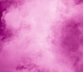 Pink smoke as an abstract background.