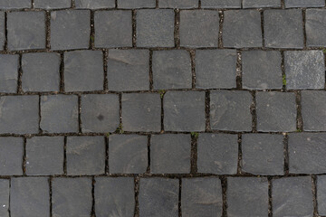 stone. the texture of the stone on the ground. The old Roman stone