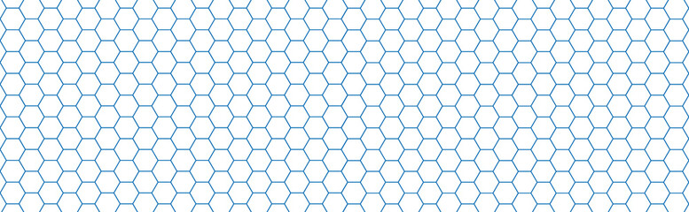 Texture nid d’abeille bleu, fond blanc 