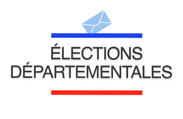&eacute;lections d&eacute;partementales fond blanc