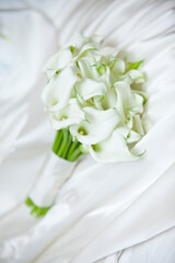 Bride's bouquet from calla lilly