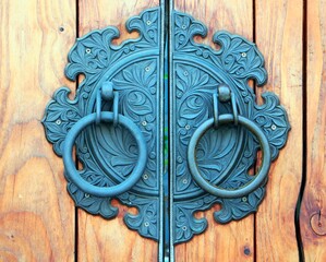 Korean traditional door handle
