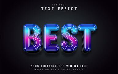 Best text, 3d gradient style text effects