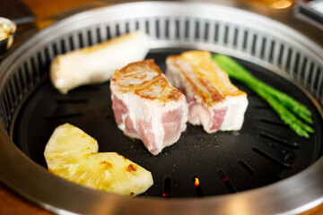 Korean pork barbecue