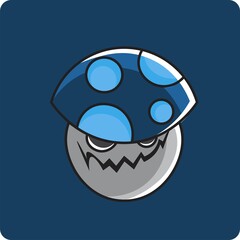 Vector illustration of cute monsters perfect for kids t-shirts.