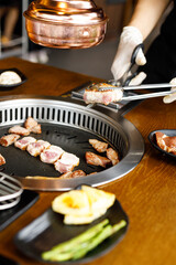 Korean pork barbecue