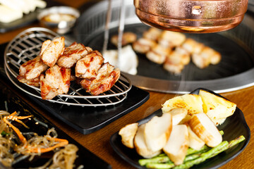 Korean pork barbecue