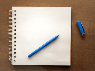 A blank sheet of paper on the table.