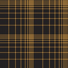 Orange Ombre Plaid textured Seamless Pattern © Siu-Hong Mok