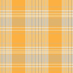 Orange Ombre Plaid textured Seamless Pattern