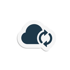 Cloud Sync - Sticker