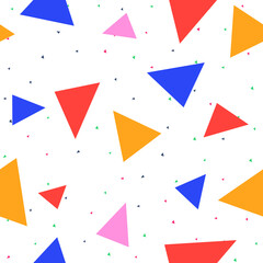 Terrazzo flooring vector seamless pattern. Classic venetian terrazzo style of floor of stone, granite, quartz.