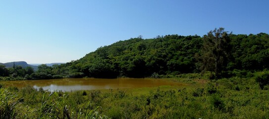 lake in the mountains