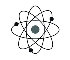 Scientific Proton Concept Vector Icon Design