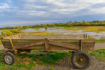 cart in the countryside