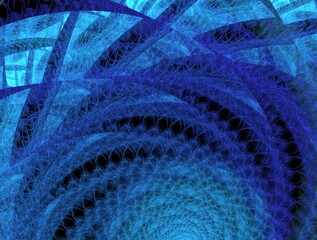 Imaginatory fractal background generated Image