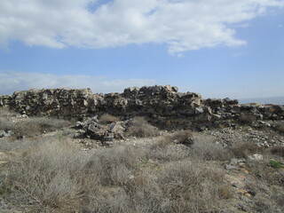 On the top of the mountain in Beit She'an