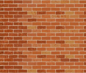 Brick wall colorful background