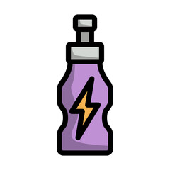 Icon Of Energy Drinks Bottle