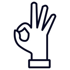 Free Vector Hand Symbol Vector.