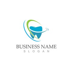 Dental logo Template vector illustration