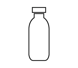 Milk bottle icon