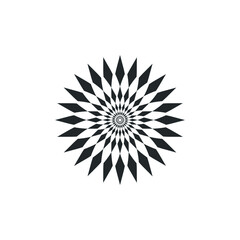 Water lily Lotus logo Flower logo - beauty spa flower symbol wellness health meditation beauty luxury natural fitness yoga lifestyle treatment petals salon organic calming cosmetics