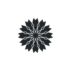 Water lily Lotus logo Flower logo - beauty spa flower symbol wellness health meditation beauty luxury natural fitness yoga lifestyle treatment petals salon organic calming cosmetics