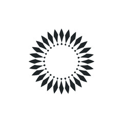 Water lily Lotus logo Flower logo - beauty spa flower symbol wellness health meditation beauty luxury natural fitness yoga lifestyle treatment petals salon organic calming cosmetics
