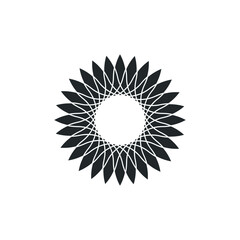 Water lily Lotus logo Flower logo - beauty spa flower symbol wellness health meditation beauty luxury natural fitness yoga lifestyle treatment petals salon organic calming cosmetics
