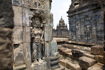 Hindu temple of Pranbanan in Java, Indonesia