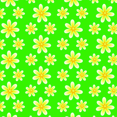 seamless pattern with flowers