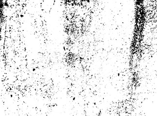 Cracked grunge urban background with rough surface. Dust overlay distress grained texture. One color graphic resource.