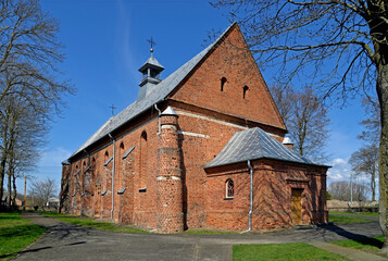 built in the second half of the 16th century in the Gothic style, the Catholic Church of st....