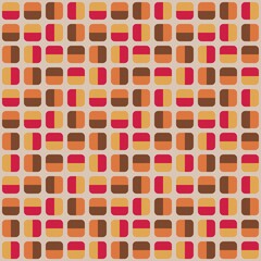Simple abstract seamless pattern - decorative accent for any surfaces.