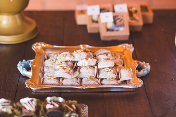 fine sweets for wedding party