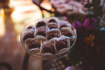 fine sweets for wedding party