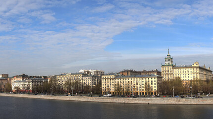 Fototapeta premium view of the town