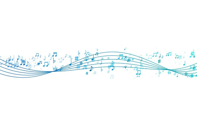 sfondo, note, note musicali, pentagramma, musica
