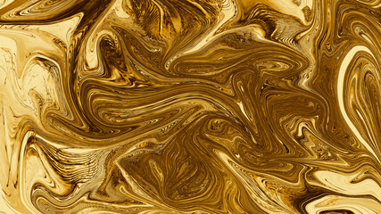 this is a golden liquid background