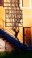 Photo of romantic square in ancient town