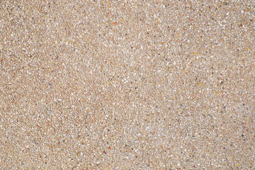 textured of brown sandwash gravel